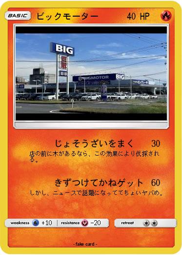Pokemon ビックモーター