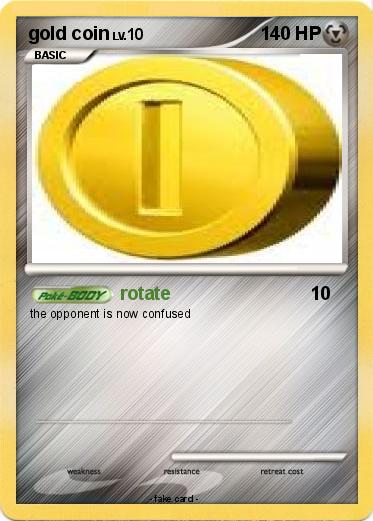 Pokemon gold coin