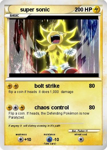 Pokemon super sonic