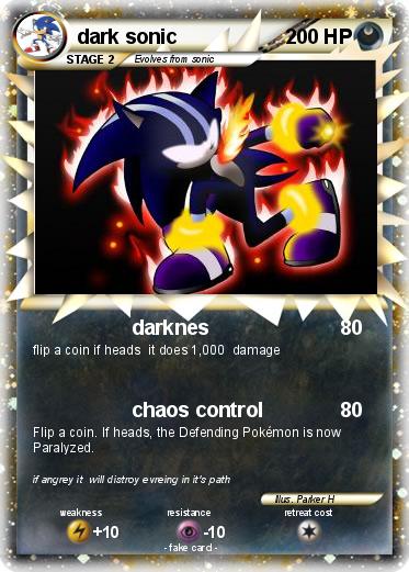 Pokemon dark sonic