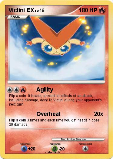 Pokemon Victini EX