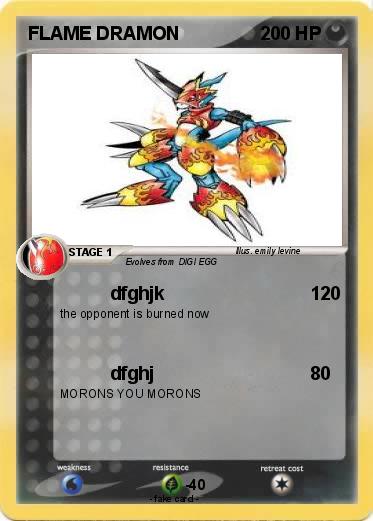 Pokemon FLAME DRAMON