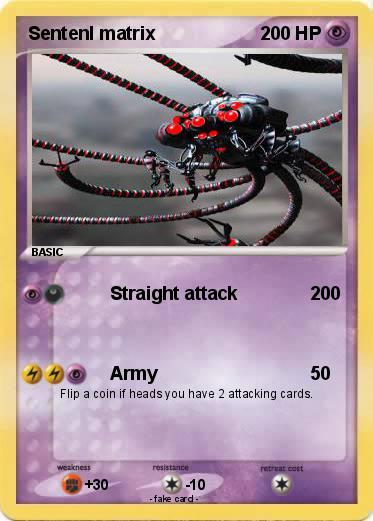 Pokemon Sentenl matrix