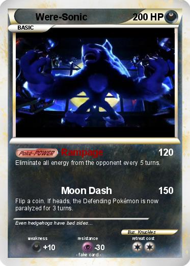 Pokemon Were-Sonic