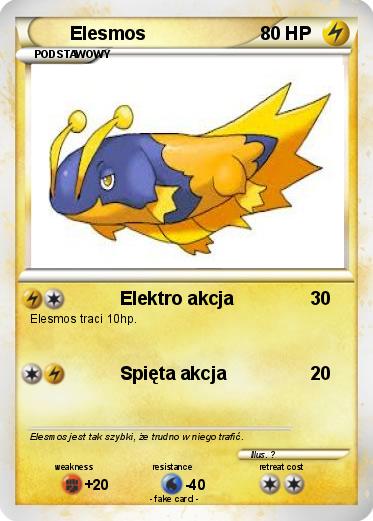 Pokemon Elesmos