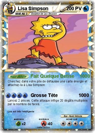Pokemon Lisa Simpson