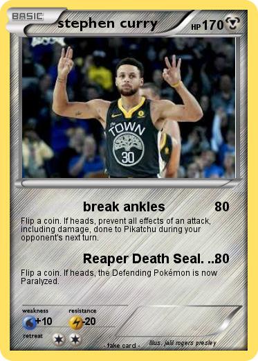 Pokemon stephen curry