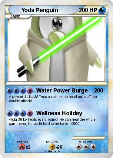 Pokemon Yoda Penguin