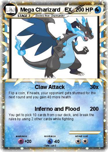 Pokemon Mega Charizard   EX
