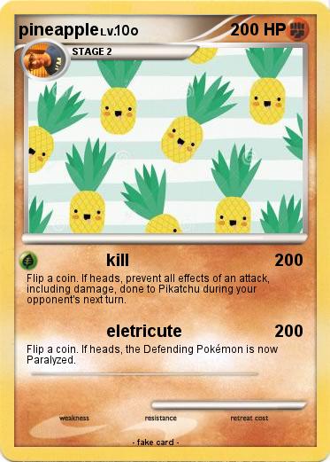 Pokemon pineapple