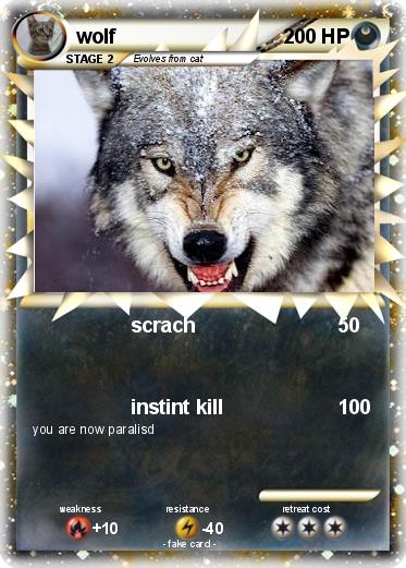 Pokemon wolf