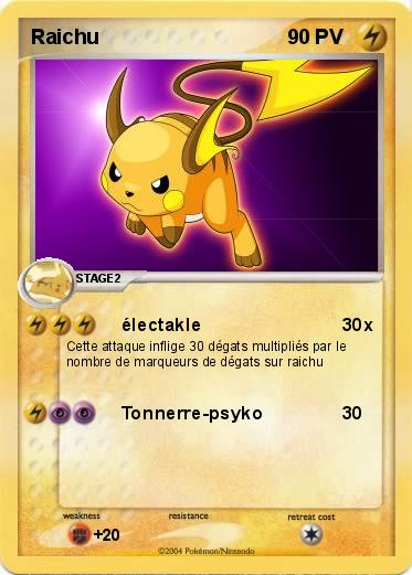 Pokemon Raichu