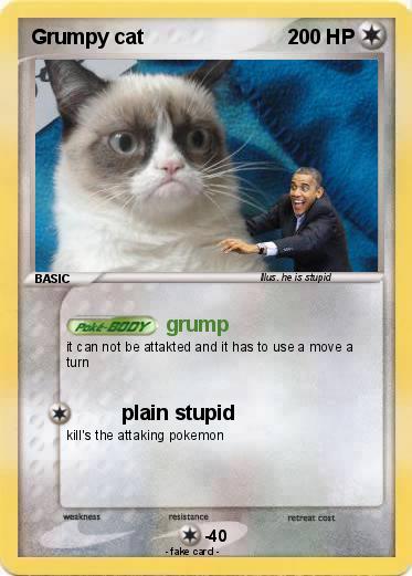 Pokemon Grumpy cat