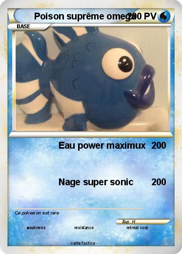 Pokemon Poison suprême omega