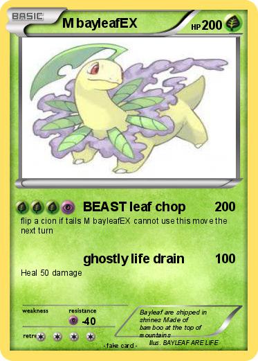 Pokemon M bayleafEX