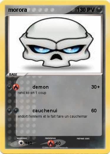 Pokemon morora