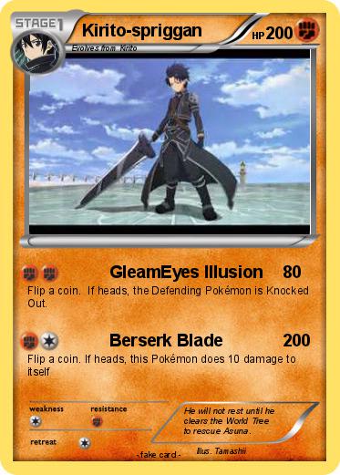 Pokemon Kirito-spriggan