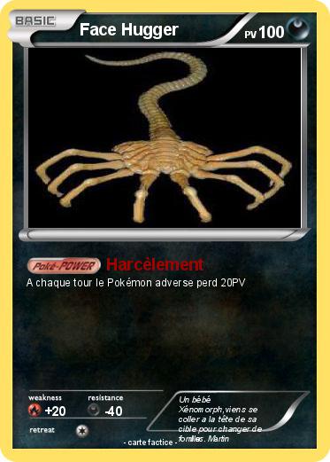 Pokemon Face Hugger