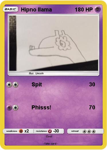 Pokemon Hipno llama