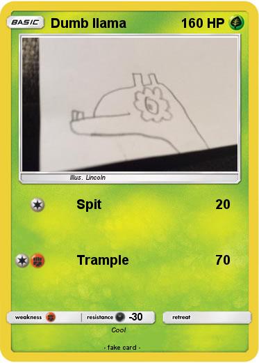 Pokemon Dumb llama