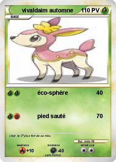 Pokemon vivaldaim automne