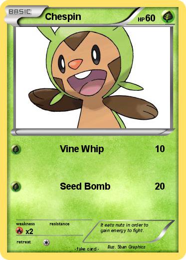 Pokemon Chespin