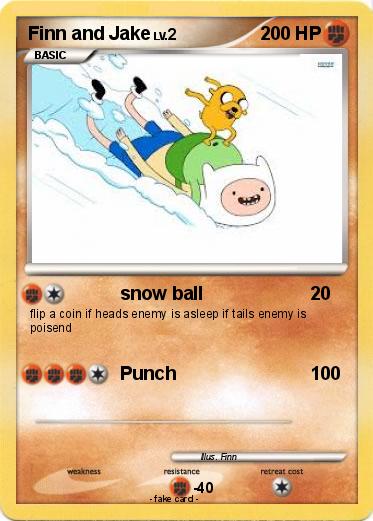 Pokemon Finn and Jake