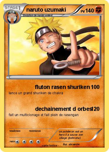 Pokemon naruto uzumaki