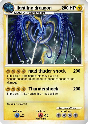 Pokemon lightling draagon