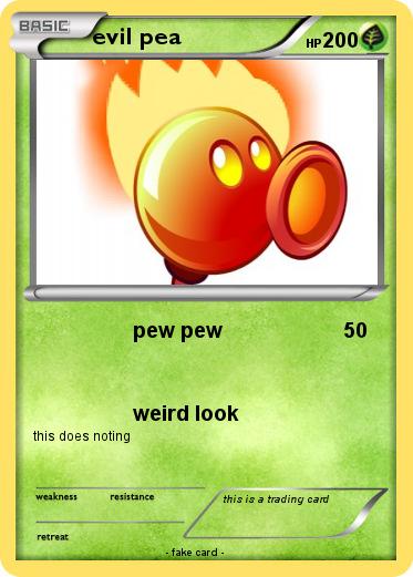Pokemon evil pea