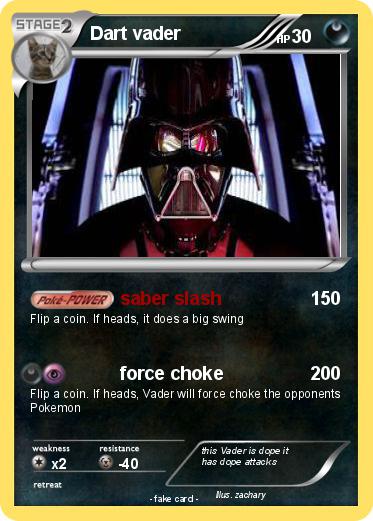 Pokemon Dart vader