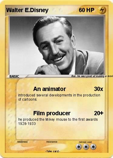 Pokemon Walter E.Disney