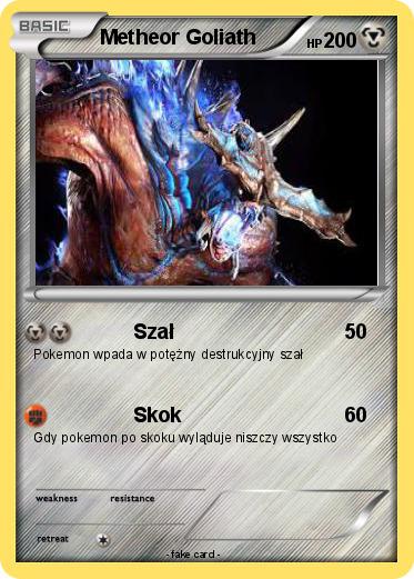 Pokemon Metheor Goliath