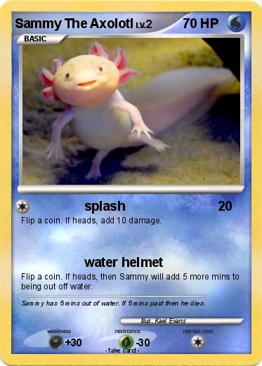 Pokemon Sammy The Axolotl