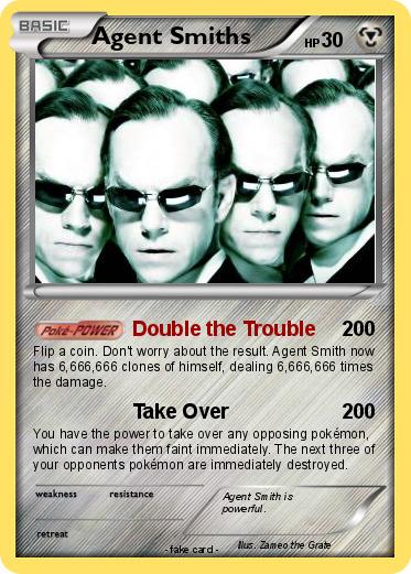 Pokemon Agent Smiths