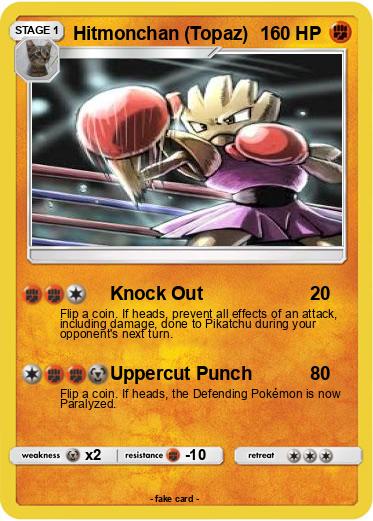 Pokemon Hitmonchan (Topaz)
