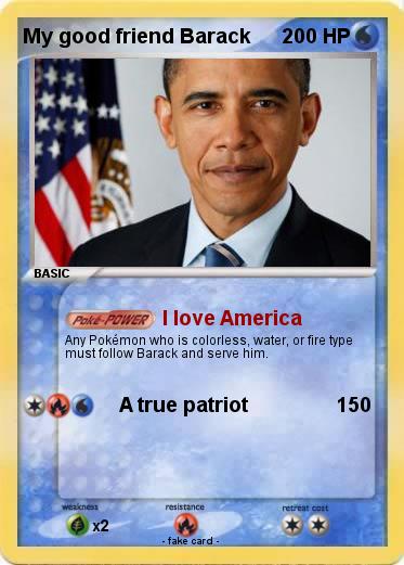 Pokemon My good friend Barack