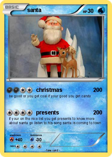 Pokemon santa