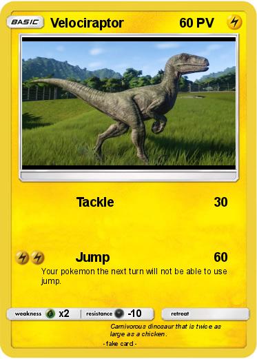 Pokemon Velociraptor