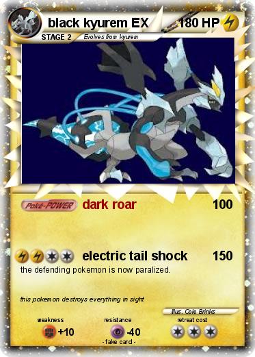Pokemon black kyurem EX