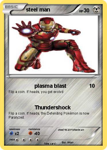 Pokemon steel man