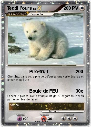 Pokemon Teddi l'ours