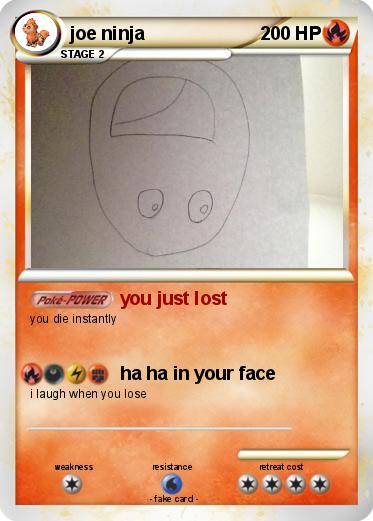 Pokemon joe ninja