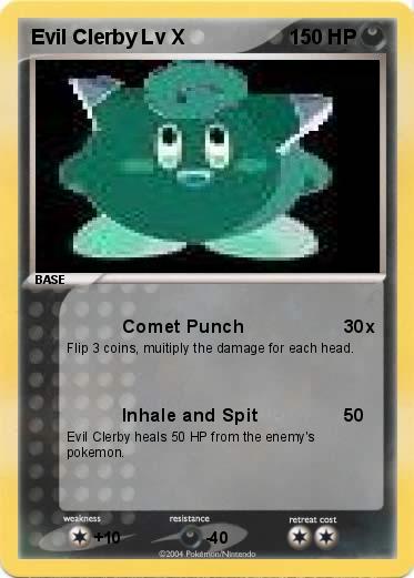 Pokemon Evil Clerby Lv X