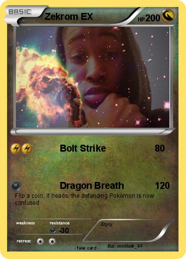 Pokemon Zekrom EX