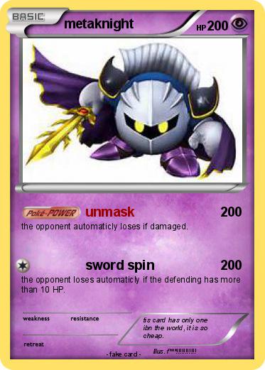 Pokemon metaknight
