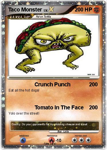 Pokemon Taco Monster