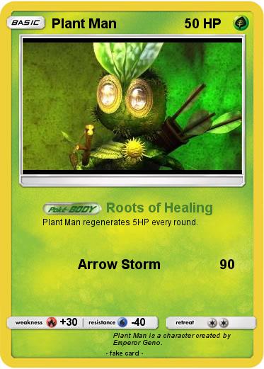 Pokemon Plant Man