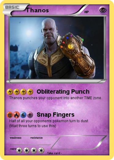 Pokemon Thanos