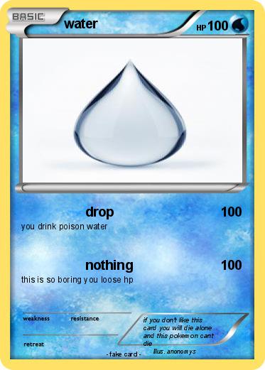 Pokemon water